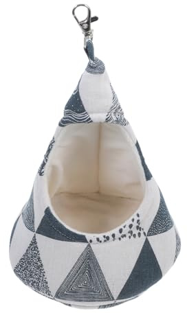 HOMSFOU Borsa per Mollette da Bucato Forma Conica, Organizer Sospeso Salvaspazio per Lavanderia e Armadio, Sacchetto Riutilizzabile Resistente per Esterni e Interni