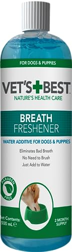 Vet’s Best Breath Freshener, Water Additive For Dogs 500ml
