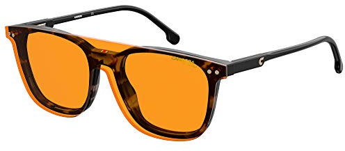 Carrera Gafas de Sol 2023T/C Dark Grey Havana/Orange Clip-On 48/18/135 unisex