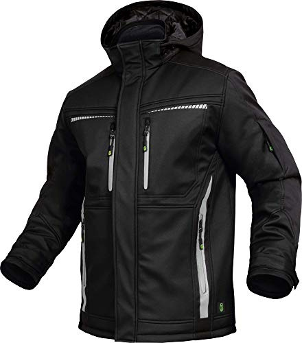 Leibwächter Flex-Line Winter Softshelljacke (L, schwarz)