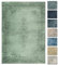 Kelim Vintage Teppich Wohnzimmer Grün 230 X 320 cm, Waschbar Boho Teppich Super Soft, Moderner Kurzflor Teppich