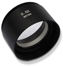 Diameter 48 mm stereomikroskop 0,5 x Barlow extra objektiv lins industriellt mikroskop tillbehör
