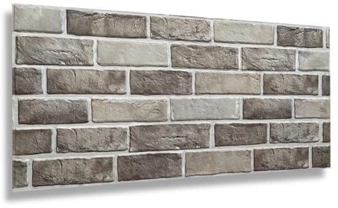 6m² 3D PVC Paneele Stein Optik Wandpaneele Wandverkleidung Decke Deckenpaneele PVC-Verkleidung Wandtatto Fliesen Imitat CPVC11