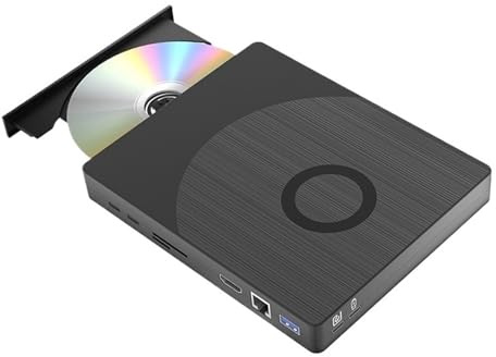 Multifunktionell Extern Blu-ray-enhet Med HDMI- Och LAN-gränssnitt DVD CD -/+RW Optiska Enheter