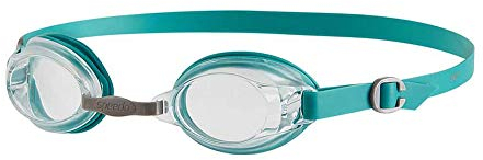 Speedo Unisex Erwachsene Jet Schwimmbrille, Jade/Clear, Einheitsgröße