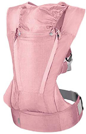 G&F Babyrückentragen Babytrage Ergonomisch Neugeborenes Bis Kleinkind Face-In Und Face-Out-Träger Multifunktion Rückenträger Modisch (Color : Pink)