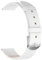 Lederarmband Kompatibel mit Withings ScanWatch 38mm Armbänder Leder Ersatzarmband Verstellbare Uhrenarmband für Withings ScanWatch 38mm Smartwatch, Damen Herren, Weiß