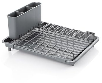 Tescoma 900800 Scolatutto Estensibile 24x31/51 cm, Linea Compact, per piatti, bicchieri, posate, e tazze.