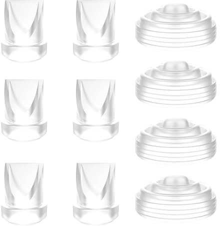 Forniture per pompa per l'allattamento al seno, estrattore per capezzoli e accessori per allattamento per mamma uso post-partum, strumenti compatibili per la raccolta del latte per ospedale, asilo