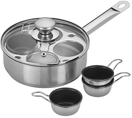 Demeyere 4-Cup Egg Cooker/Poacher