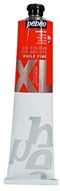 Pébéo - Huile Fine XL 200 ML - Peinture à l’Huile Rouge Vif – Peinture à l’Huile Pébéo - Rouge Vif 200 ml