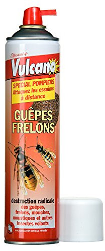 VULCANO PRODUIT INSECTICIDE ANTI GUEPE FRELON SPECIAL POMPIER