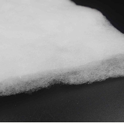 T & A Upholstery Supplies Ltd 5m Metre Roll of Artificial Fake Snow Christmas Nativity Soft White Blanket