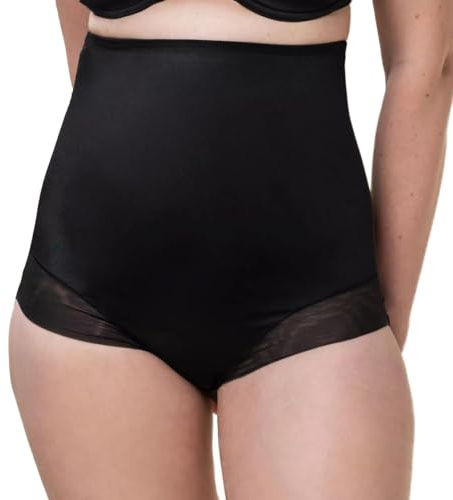Triumph Femme True Shape Sensation Super Hw Panty Culotte Haute Galbante, Noir, 48 EU