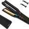 janelove Hair Straighteners for Long &Thick Hair,Double Gold Ceramic Plates Straightener with Heat Resistant Silicone Mat, Efficiency Double Plates Flat Iron