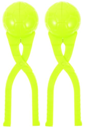 Baluue 2pcs Snowball Maker Clips for Boys and Girls Lightweight and Portable Snow Toys for Winter Fun Easy to Use for Snowball Fights and Building Snowmen Random