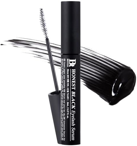 BENTON HONEST Eyelash Serum - Sérum coreano para el cuidado de las pestañas con ácido hialurónico y péptidos | Sérum para el crecimiento de pestañas y cejas (0.33 fl oz)