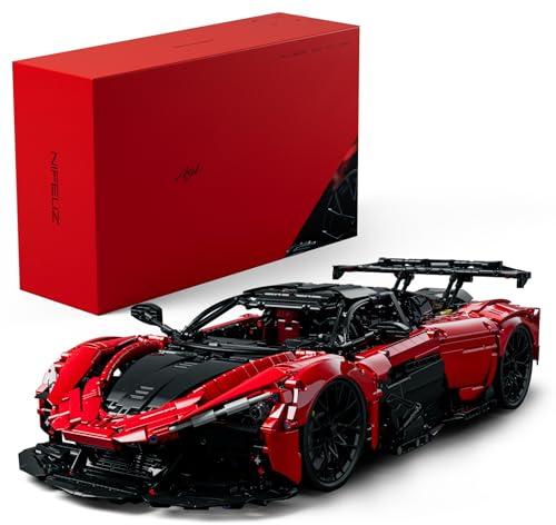 Nifeliz ASIL Auto-Modellbausatz für Erwachsene, Maßstab 1:8 Sammlerauto Technique Sportwagen Klemmbausteine Auto, Sammlerstücke für Zuhause oder das Büro (4,099 Teile, NF10293)