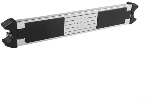 Yuanpgky Scaletta per piscina in acciaio inox, con cuscinetti in gomma antiscivolo, per piscina fuori terra e sotterranea, pedali di ricambio, 50 x 7,5 x 2,5 cm