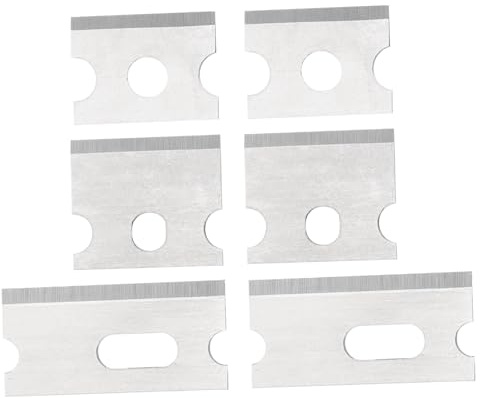 CLISPEED 20Pcs Network Cable Pliers Replacement Blades Crimp Tool Cutter Blades for Wire Stripping and Crimping Tools Lightweight and Thin for Electricians and Cable Repair