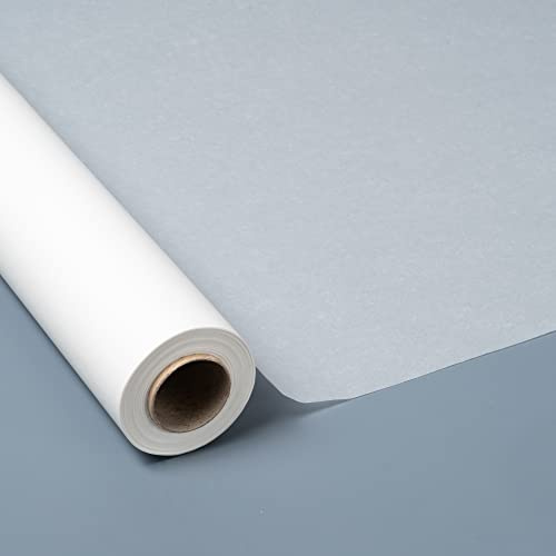 PAKOT – Papel de Seda Blanco en Bobina 70 cm x 100 m – Envolver Regalos, Manualidades, Ramos de Flores, Patrones de Moda y Packaging Comercial