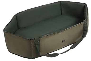 Carper Tackle Carp Cradle Fishing Unhooking Mat Oval Green With Carry Bag