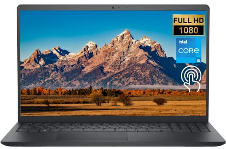 Dell Inspiron 3000 Series 3511 Laptop, 15.6'' FHD Touchscreen, Intel Core i5-1135G7, 32GB DDR4 RAM, 2TB PCIe SSD, Webcam, SD Card Reader, HDMI, Wi-Fi, Windows 11 Home, Black