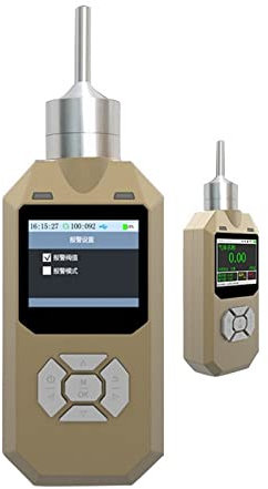 USKI Detector Digital O3, Detector de Fugas de Gas por Bombeo de ozono, Monitor de ozono con de Alarma, analizador de Gas, Sensor de Gas Profesional(100ppm)