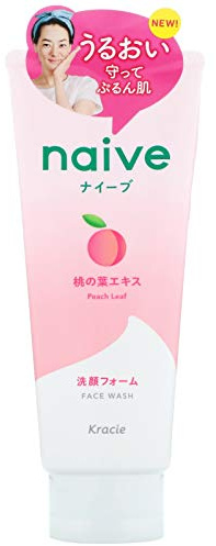 Kracie NAIVE Mousse nettoyante pour le visage 130 g