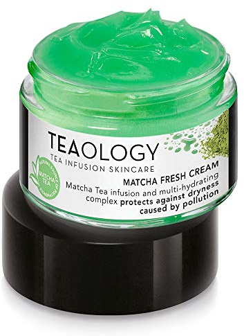 Teaology Matcha Fresh Cream 50ml I Feuchtigkeitspflege I Tagespflege und Nachtpflege I Naturkosmetik I vegan