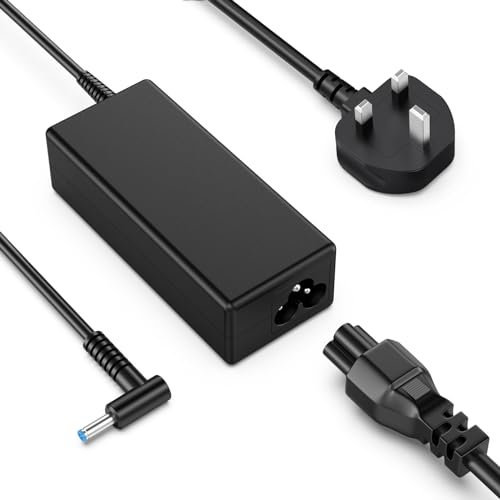 45W HP Laptop Charger Compatible with HP Stream 11 13 14, Pavilion 11 13 15, Elitebook 840 850, Chromebook 11 14, Spectre x360 x2 11 13 and ProBook 430, 19.5V 2.31A Power Supply (4.5mm x 3mm)