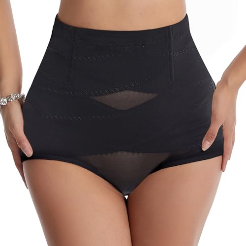 Opssaker Culotte Gainante Femme Ventre Plat - Gaine Amincissante Invisible Taille Haute Slips Gainant Culottes Sculptantes Panty Gainant sans Couture