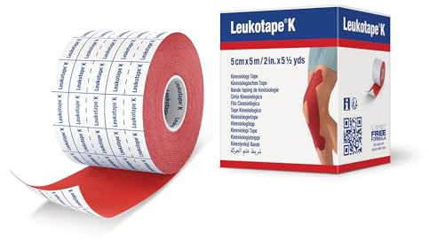 LEUKOTAPE K 5 cm rot 1 St