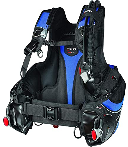 Mares Prestige SLS BL, Tarierjacket für Erwachsene, Unisex, Blau, S