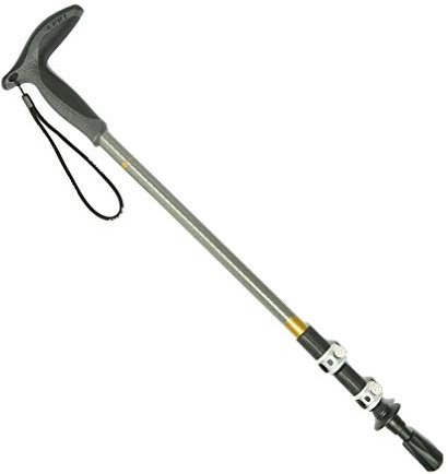 LEKI Wanderfreund Makalu, Unisex, Adult Hiking Pole, Bronze-White, One Size