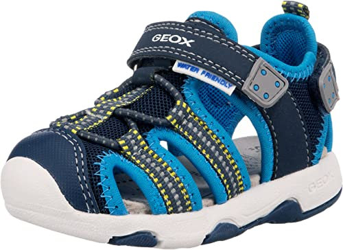 Geox Bébé Garçon B Sandal Multy Boy B Sandales, Navy/Azure, 23 EU