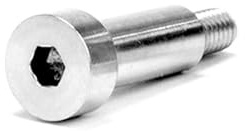 DHAEY 1pc M2 M2.5 M3 M4 M5 M6 M8 M10 M12 M16 304 A2 Stainless Steel Hex Hexagon Socket Cap Head Shoulder Roller Bearing Screw Bolt(16mm,D5-M4)