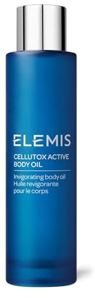 Elemis Cellutox Aktiv kroppsolja, uppfriskande anti-cellulitolja, lätt och snabb absorberande formel, icke-fet olja, vårdar och avgiftar, med havtorn och apelsinskal, 100 ml