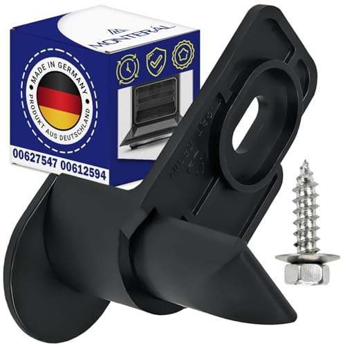 Serratura per Porta Forno a Sicurezza Bambini per la Porta del Forno con Codice Originale 00627547 627547 00612594 612594 per Bosch per Siemens - MADE IN GERMANY- MONTERAL