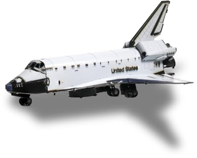 Piececool Puzzle 3D in Metallo per Adulti, Kit Modello Navicella Spaziale Galaxy, Kit di Costruzione Fai da te di Veicoli Spaziali, il Miglior Regalo per Decorare la Casa