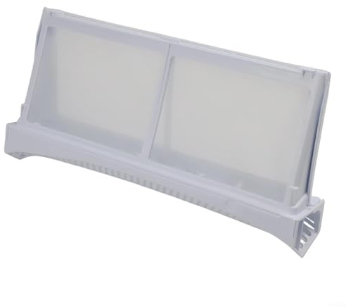 Filtro lanugine in plastica bianca per Bosch per Siemens per asciugatrici Neff 652184 01000435 compatibile con Avantixx Clixx Exxcel per Logixx e serie 4 unità (1 confezione)