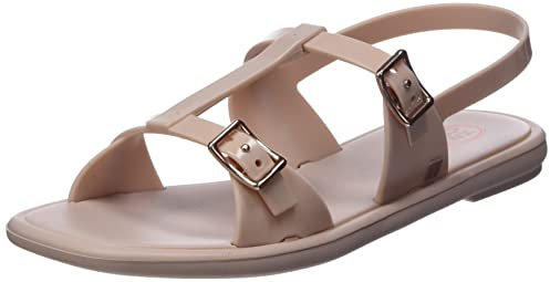 Zaxy Damen RECONHECER ENER Sand Sandale, Light Nude, 35.5 EU Schmal
