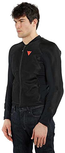 Dainese Pro-Armor Säkerhetsjacka 2.0, Motorcykel Skyddsväst, Svart/Svart, XS
