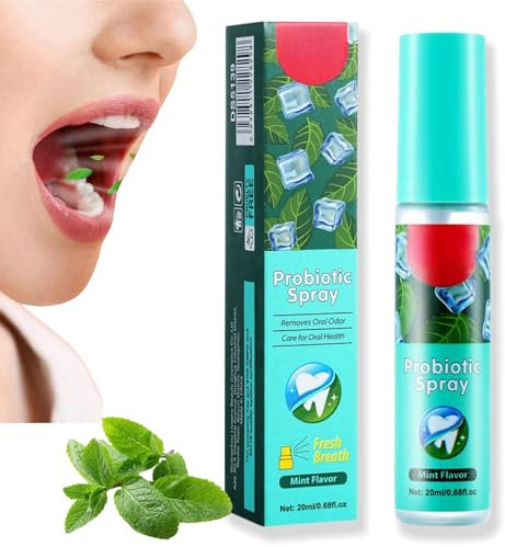 Mouth Spray,Refreshing and Moisturizing,Bad Breath Treatment,Breath Freshener,Breath Spray for Bad Breath,Dry Mouth Spray for Oral Care,Breath Spray Mint,Fresh Breath Mouthwash,Mint Mouth Freshener