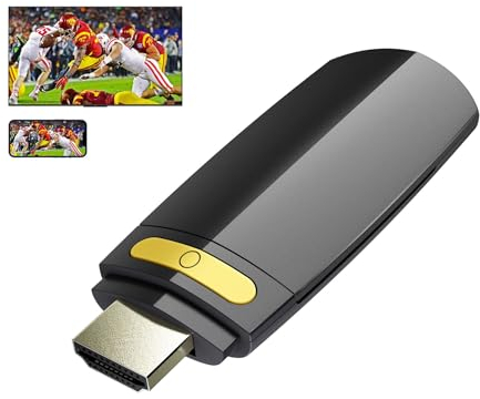 Kabelloser HDMI-Dongle, unterstützt 5G WLAN, 4K Wireless HDMI Display-Adapter, Streaming Miracast WiFi, HDMI-Adapter für TV für iPhone/iPad/OS auf HD-TV/Monitor/Projektor/Mac