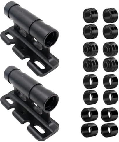 HOUSON Lot de 2 supports de fourche de vélo, support de toit à dégagement rapide, bloc de vélo, clip fixe
