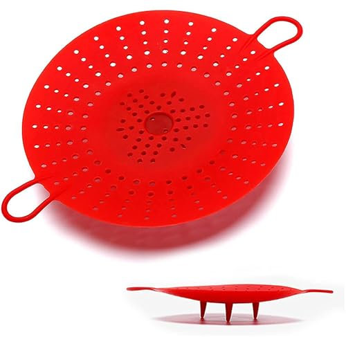 Cestello per cottura a vapore in silicone, inserto in silicone per pentole a pressione, microonde, multicooker