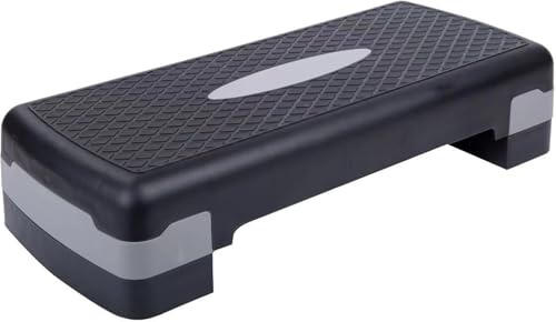 Adjustable Aerobic Stepper Exercise Platform – 3 Height Levels Fitness Gym Yoga Step Board for Home & Studio Workouts (68cm)