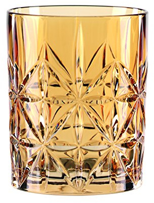 Nachtmann Whisky-Becher, Whiskyglas, Kristallglas, 345 ml, Bernstein, Highland, 0097441-0