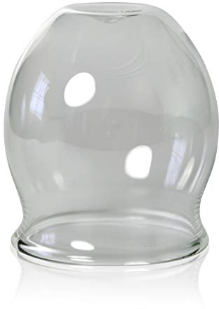 Lauschaer Glas medizinisches Feuer-Schröpfglas 60mm Schröpfkopf, Saugglas, Saugglocke, Schröpfglas, Schröpfgläser
